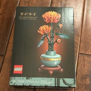 LEGO Botanical Collection Chrysanthemum - Orange and Green